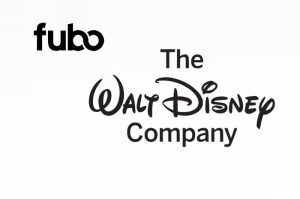 Logos for Fubo and The Walt Disney Company